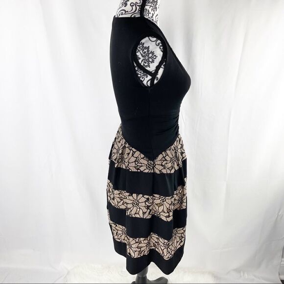 Anthropologie Eva Franco Strata Lace Flare Dress - Picture 5 of 10